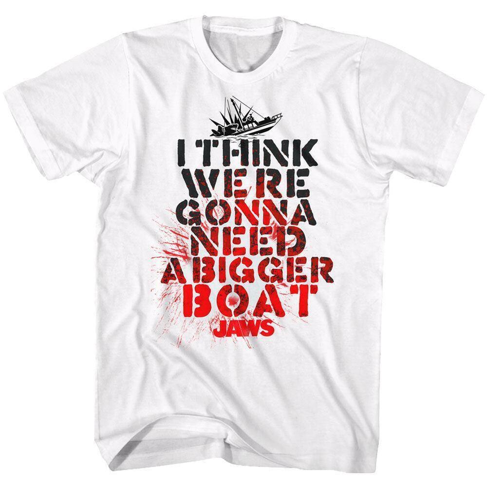 Jaws Bigger Boat Chum T Shirt